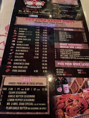 Menu photo 7 Mr & Mrs Crab Tampa, FL Menu photo 7 Mr & Mrs Crab Tampa, FL
