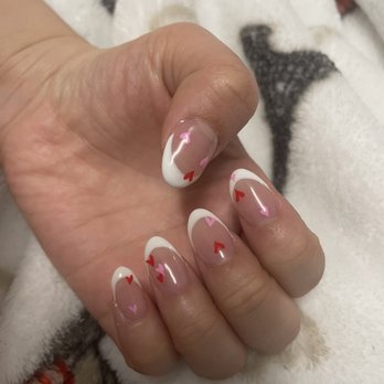Versailles Nail Spa and Waxing - Sunny and wah's collaboration on my valentines nails - Nail Salons Near Me - Berkeley, California Versailles Nail Spa and Waxing - Sunny and wah's collaboration on my valentines nails - Nail Salons Near Me - Berkeley, California