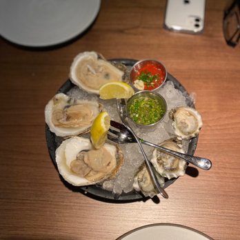 Saizon - East meets West oysters - New American Near Me - Fresno, California Saizon - East meets West oysters - New American Near Me - Fresno, California