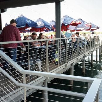 JP Waterfront - This is the outside section of the restaurant - Bars Near Me - Gibraltar, Michigan