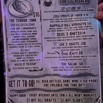 The 4th Horseman - Menu - Pizza Near Me - Long Beach, California The 4th Horseman - Menu - Pizza Near Me - Long Beach, California