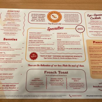Ruby Sunshine Chattanooga - Breakfast & Brunch Near Me - Chattanooga, Tennessee Ruby Sunshine Chattanooga - Breakfast & Brunch Near Me - Chattanooga, Tennessee