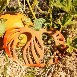 Sonoma Flow Farm Art Workshop - "Carve" a glass pumpkin using glass clay.