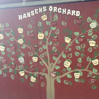 Hansen's Green Bluff Orchard - Cool apple graphic - Farmers Market Near Me - Colbert, Washington Hansen's Green Bluff Orchard - Cool apple graphic - Farmers Market Near Me - Colbert, Washington