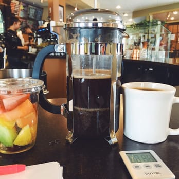 Arcedium Coffeehouse - French press will definitely get your day started! Colombian coffee. - Cafes Near Me - Saint Charles, Illinois Arcedium Coffeehouse - French press will definitely get your day started! Colombian coffee. - Cafes Near Me - Saint Charles, Illinois