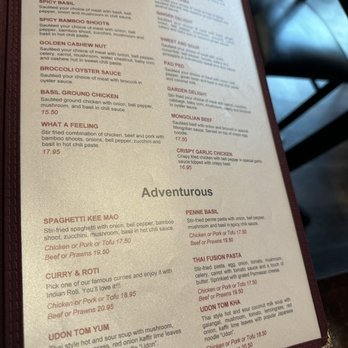 Thai Fusion Bistro - Menu - Thai Near Me - Seattle, Washington Thai Fusion Bistro - Menu - Thai Near Me - Seattle, Washington