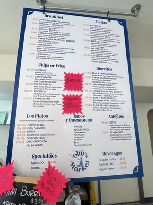 Menu photo 4 John's Market Solana Beach, CA Menu photo 4 John's Market Solana Beach, CA