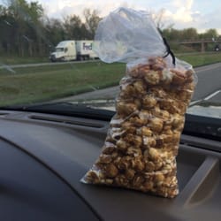Downtown Popcorn Company - Good snack for the drive from Chicago to Memphis !
