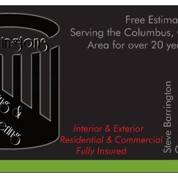 Barrington's Painting & Wallcovering - Painters Near Me - Westerville, Ohio Barrington's Painting & Wallcovering - Painters Near Me - Westerville, Ohio