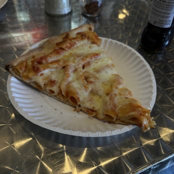 New York Slices - 16" Pasta Pizza (Baked Penne smothered on top) - Pizza Near Me - Highland Park, Illinois New York Slices - 16" Pasta Pizza (Baked Penne smothered on top) - Pizza Near Me - Highland Park, Illinois