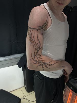 Cyber Sigilism - Cyber Sigilism tattoos done by Esteban