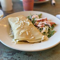 The Crepery - Budda's Gouda crepe
