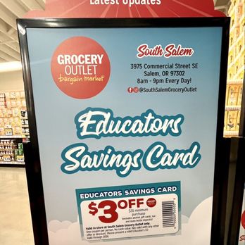 Grocery Outlet - Educators deserve all the love! - Grocery Near Me - Salem, Oregon