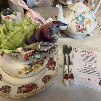 The Tea Terrace - Place setting and menu - Tea Rooms Near Me - Las Vegas, Nevada The Tea Terrace - Place setting and menu - Tea Rooms Near Me - Las Vegas, Nevada