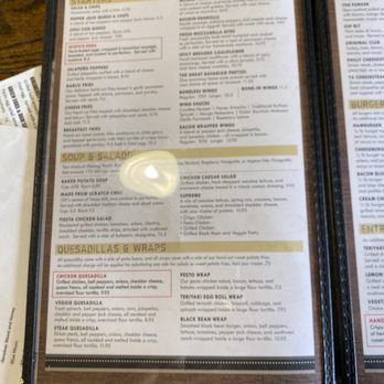 Old Iron Post - a menu for a restaurant - Bars Near Me - Sherman, Texas