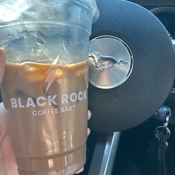 Black Rock Coffee Bar - Iced blackout with Oatmilk :) - Coffee & Tea Near Me - Glendale, Arizona