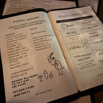 Bar Charley - Happy Hour Menu - Steakhouses Near Me - Washington, DC, District of Columbia Bar Charley - Happy Hour Menu - Steakhouses Near Me - Washington, DC, District of Columbia