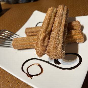 Casa Oaxaca - Cajeta stuffed churros - Mexican Near Me - Santa Ana, California Casa Oaxaca - Cajeta stuffed churros - Mexican Near Me - Santa Ana, California