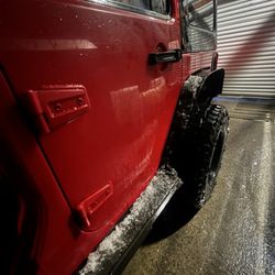Incline Car Wash & Storage & Kings Beach Car Wash - Half clean/half dirty jeep