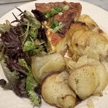 Eva's Bakery - Quiche Lorraine with half salad and potatoes - Bakeries Near Me - Salt Lake City, Utah Eva's Bakery - Quiche Lorraine with half salad and potatoes - Bakeries Near Me - Salt Lake City, Utah