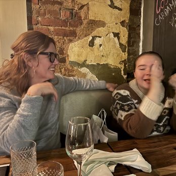 Lupo Verde - Godmamma and Goddaughter catching up - Italian Near Me - Washington, DC, District of Columbia