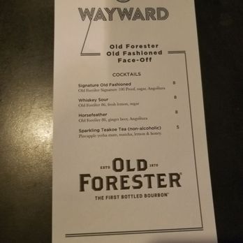 Old Forester Old Fashioned Face Off - Local Flavor Near Me - Denver, Colorado
