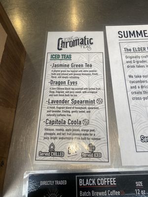 Menu photo 2 Chromatic Coffee San Jose, CA Menu photo 2 Chromatic Coffee San Jose, CA