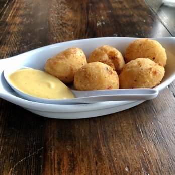 FINKA Table & Tap - Yuca Goat Cheese Fritters - Asian Fusion Near Me - Miami, Florida FINKA Table & Tap - Yuca Goat Cheese Fritters - Asian Fusion Near Me - Miami, Florida