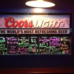 The Fieldhouse - Daily specials!