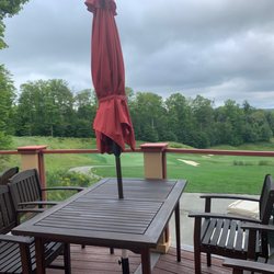 The Compass Room at True North Golf Club - Dine while enjoying panoramic views of the 18th hole.