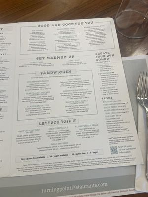 Menu photo 3 Turning Point Manalapan, NJ Menu photo 3 Turning Point Manalapan, NJ