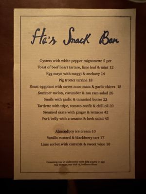 Menu photo 7 Ha's Snack Bar New York, NY