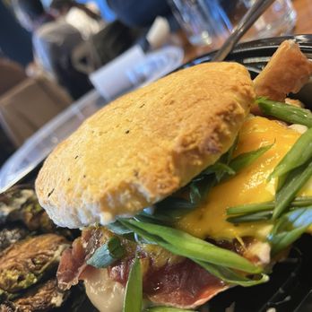 Tupelo Honey - Smother Lovin' Biscuit Sandwich - Breakfast & Brunch Near Me - Raleigh, North Carolina Tupelo Honey - Smother Lovin' Biscuit Sandwich - Breakfast & Brunch Near Me - Raleigh, North Carolina
