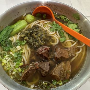 Yo! Bowl - Braised Beef Mifen with Pickled Mustard Green - Asian Fusion Near Me - Carrollton, Texas Yo! Bowl - Braised Beef Mifen with Pickled Mustard Green - Asian Fusion Near Me - Carrollton, Texas