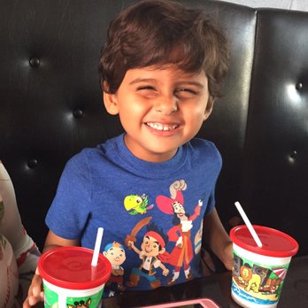 The Attic - Youngest foodie double fisting... - Breakfast & Brunch Near Me - Long Beach, California