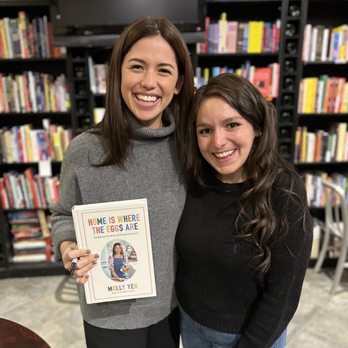 The Book Cellar - Me and Molly Yeh at a Book Cellar signing! - Bookstores Near Me - Chicago, Illinois