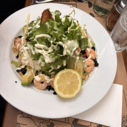 Fuente Chilena - Caesar shrimp salad.