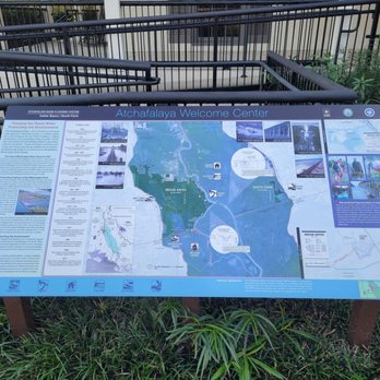 Atchafalaya Welcome Center - Rest Stops Near Me - Breaux Bridge, Louisiana