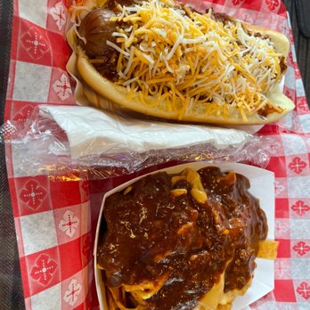 Frankie's Dawg House - Chili - Cheese Dawg Frito Chili Pie 4/22 - Hot Dogs Near Me - Baton Rouge, Louisiana Frankie's Dawg House - Chili - Cheese Dawg Frito Chili Pie 4/22 - Hot Dogs Near Me - Baton Rouge, Louisiana