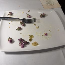 Empty dessert because it was so good Empty dessert because it was so good