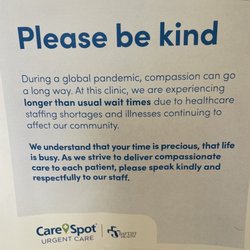 Care Spot - Front desk