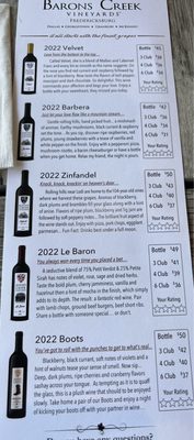 Barons Creek Vineyards Tasting Room McKinney by null