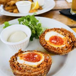 Trafalgar Tavern - Njuda scotch eggs