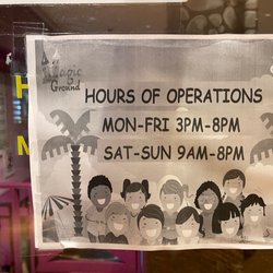 Magic Ground - New hours