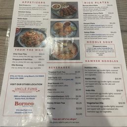 Menu Menu