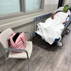 Good Samaritan Medical Center - My grandma left in hallway for hours after coming in on ambulance