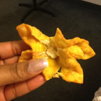 New China Barn - Barely anything in crab puffs - Chinese Near Me - Vallejo, California
