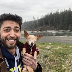 A.K. Hares, M.D - Me and my Dr. DaD off the coast of Washington!