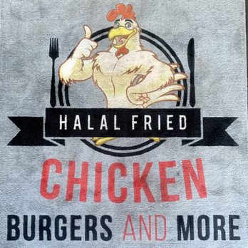 Halal Fried Chicken - Logo - Burgers Near Me - Sacramento, California Halal Fried Chicken - Logo - Burgers Near Me - Sacramento, California