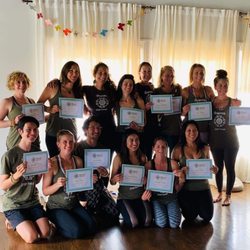 Joyful Spirit Yoga - Graduating class of Dharma Yoga House, Spring 2019. The beginnings of my Yoga Family!